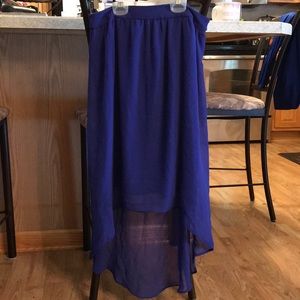 Forever 21 high-low skirt